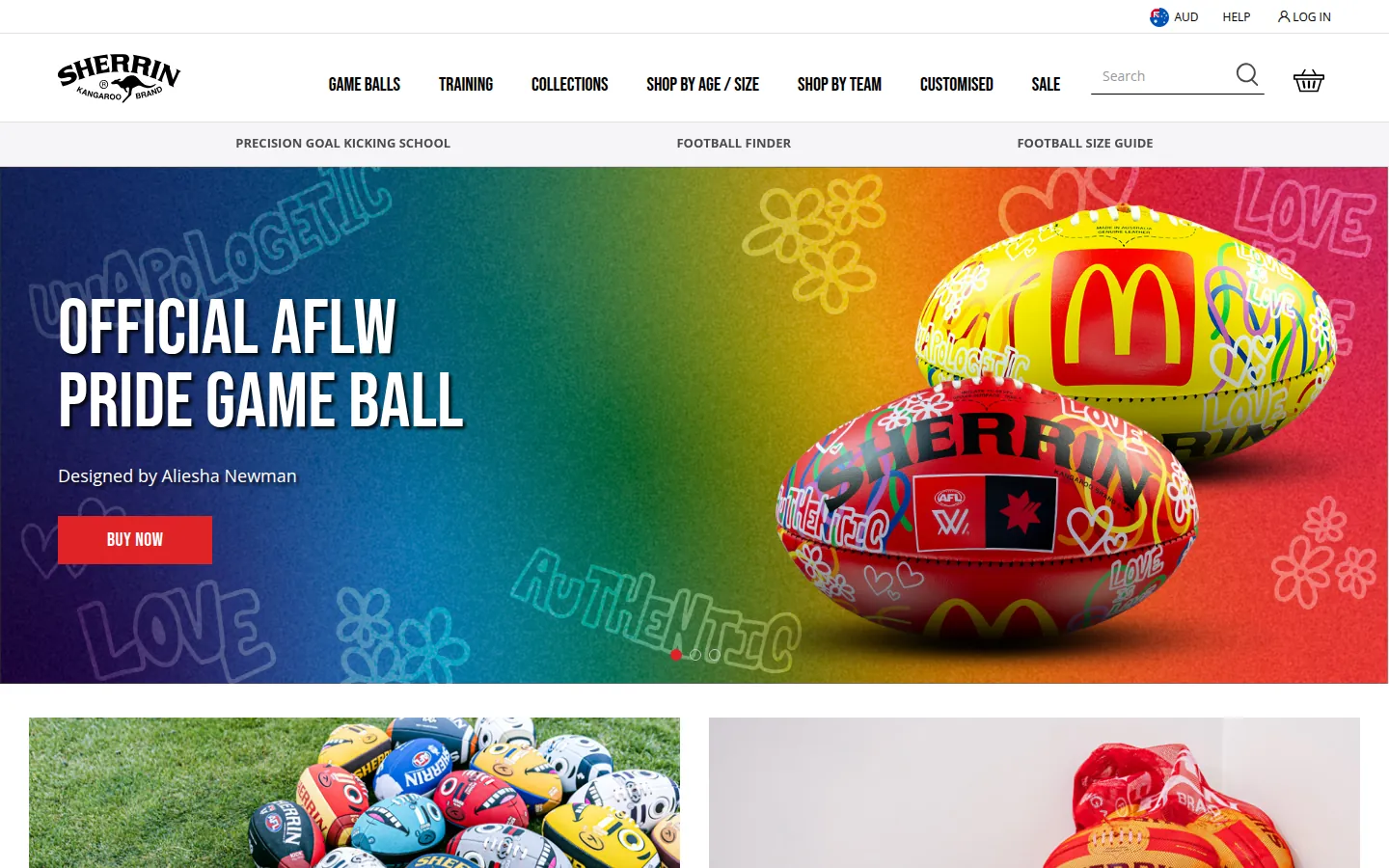 Sherrin store, desktop